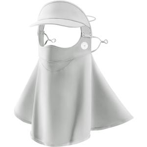 Unisex Sun Protection Face Mask Ice Silk Bandana Scarf Cooling Face Neck UV Protection for Summer Outdoor Activities (Summer Balaclava)