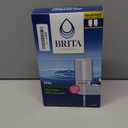 Brita Faucet Mount Water Filter System, Chrome, No-Wait Filtration, Easy Install, Multi-Use Tap Water Filter for Kitchens, Bathrooms & Small Spaces (1)