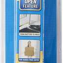 Wright Products Heavy Duty Pneumatic Screen & Storm Door Closer with EZ-Hold Adjustable Speed, Durable & Easy Install, for Out-Swinging Doors (Tranistional, White)