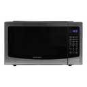 West Bend 1.1 Cu. Ft. Touch Microwave in Stainless Steel