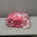 OLANLY Area Rugs for Living Room Bedroom, Machine Washable 4x5.9 ft Soft Fluffy Shaggy Bedside Rug, Indoor Floor Carpet for Kids Girls and Boys, Dorms, Nursery Rooms, Home Decor Aesthetic, Hot Pink