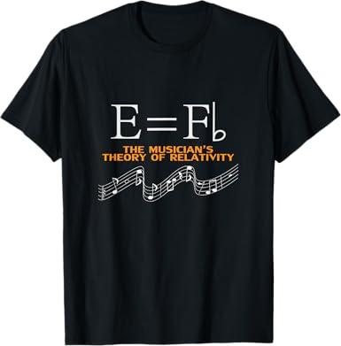 Music Theory Musician Music Teacher EDM Funny T-Shirt, L