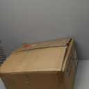 RUGSREAL 10x13 Large Living Room Rug Braided Print Boho Accent Throw Carpet Farmhouse Rustic Rug with Rubber Backing Geometric Bordered Area Rug Bohemian Carpet for Bedroom Home Decor Office, Camel