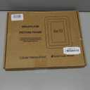 8x10 Picture Frame, Solid Beech Wood Frame with Real Glass, Hard Wood 8 by 10 Photo Frame for Wall & Tabletop Display, 8x10 Picture Frame Matted to 6x8, Natural Beech Color