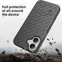 for iPhone 16 Holster Case, Combo Shell Slim Rugged for iPhone 16 Case Cover with Kickstand, Swivel Belt Clip Holster Shockproof Protective Cover 2024 Release, Black