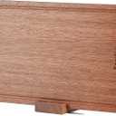 Teak Wood Cutting Board Solid Unibody Design One Piece Ultra Durable Knife Friendly Wooden Chopping Board with DeepJuice Grooves Built in Handles for Kitchen Vegetables Meat 15 X 10.2 IN