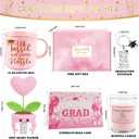 High School Graduation Gift for Her 2026, Congratulations Gifts for Women College, Class of 2026 Gift Box with The Tassel was Worth The Hassle Coffee Mug Congrats Card Crochet Flowers Potted Plant, 12 Ounces