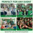 St. Patricks Day Party Favors Set Shamrock Glasses Necklaces Bracelets Tattoos St. Patrick's Day Accessories (St. Patrick's)