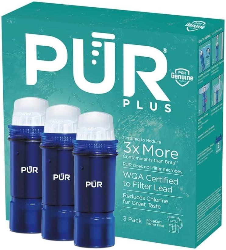 PUR PPF951K3 Replacement Filter, 3 Count, Blue