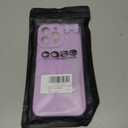 jueaes Cute Bow Case for iPhone 16 Pro Max with Finger Hand Wrist Strap