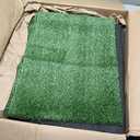 Garland Rug Artificial Grass 3 Ft. X 5 Ft. Large Indoor/Outdoor Area Rug Green -Lush Green, Durable, and Low-Maintenance for Patios, Lawns, and More