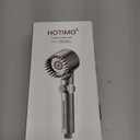 Filtered Shower Head with Handheld - High Pressure 3 Spray Modes Showerhead with Filters, 12 Replaceable Water Softener Filters for Hard Water | Ion Shower Drops Head with 75" Anti-Burst Hose (Gray)