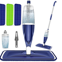 Microfiber Spray Mop for Floors Cleaning: Wet Dry Hardwood Floor Mops with 3 Washable Reusable Pads for Swiffer Powermop  Flat Mop with Sprayer for Tile Wood Laminate Vinyl Marble