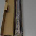 Ruiony French Door Curtain Rod Adjustable 18"-32", Wrap Around Cafe Curtain Rod 1/2" Diameter, Screwed Sash Rods for Door Window, Black, 2 Pack