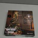 Christmas Tree Topper Star, 8.7" 31 LED Christmas Tree Decoration Lights, AA Battery Powered Small Xmas Tree Decor for Christmas, Scene Decor, Festivals Decor (Warm White)