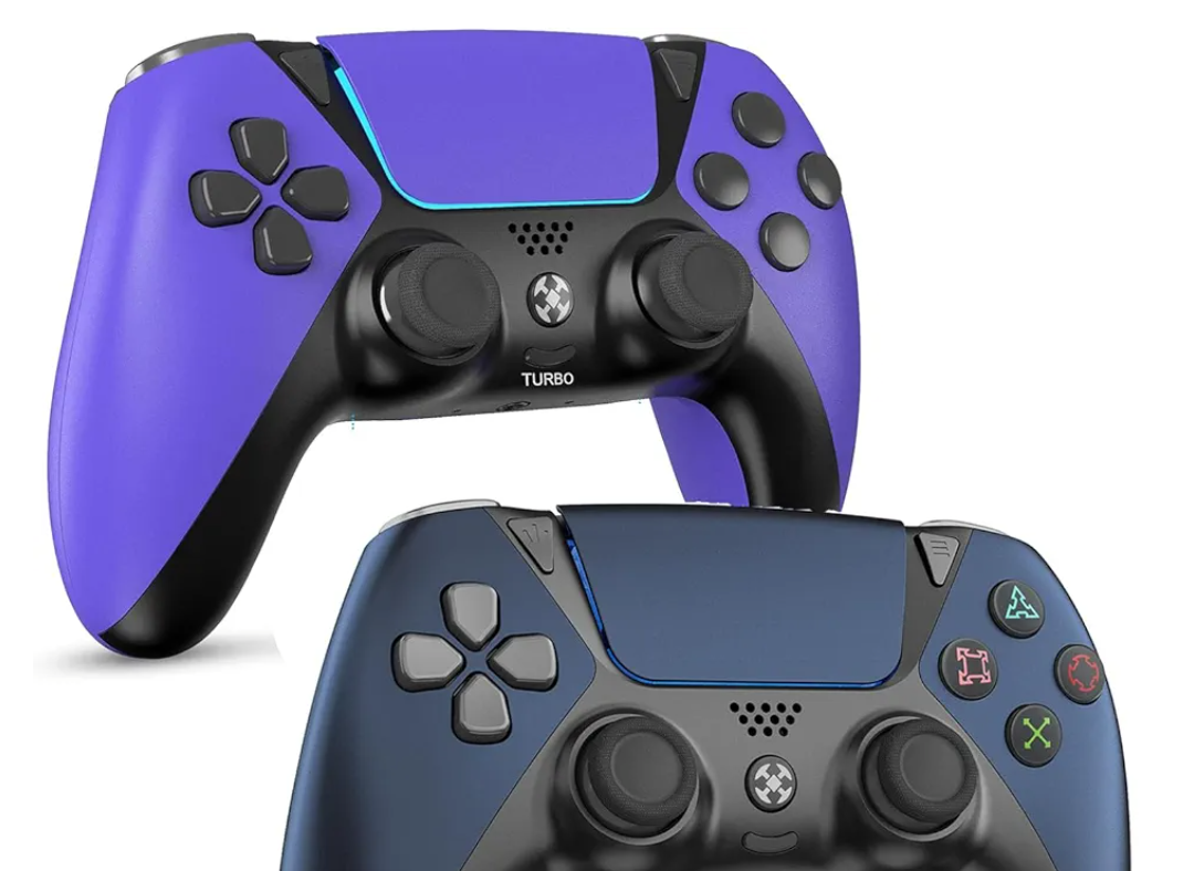 CunPeyjmo 1 Pack Wireless Controller for PS4 Controller, Remotes Controller for PS-4 Controller with Enhanced pa4 Remote Joystick/Dual Vibration/Audio/Touchpad