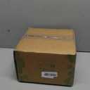 LE TAUCI Succulent Pots, 6.5+8 Inch Ceramic Pots for Plants Indoor, Shallow Round Succulent Planters with Drainage Hole, Set of 2, Reactive Glaze Black