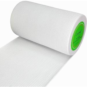 Knit Elastic 4 Inch Wide White Heavy Stretch High Elasticity Knit Elastic Band 3 Yards