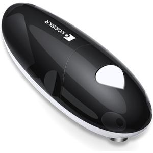 Electric Can Opener, Can Opener for Seniors, Suitable for Any Size Cans, Hands Free, Smooth Edge, Battery Powered, Automatic Can Opener is an Ideal Kitchen Gadget for Women and Left Handed People