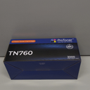 TN760 Two Pack  Toner Cartridge Compatible Replacement for Brother TN760 TN-760 TN730 TN-730 for MFC-L2690DW MFC-L2710DW MFC-L2750DW HL-L2370DW HL-L2395DW DCP-L2550DW HL-L2350DW Printer Toner Cartridges