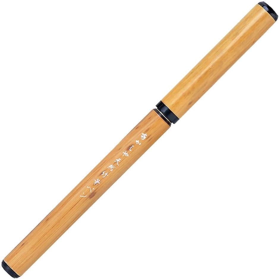 Akashiya AK2000MP Natural Bamboo Brush Pen, Transparent Case, Crest Bamboo