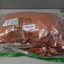 NICETOWN Living Room Curtains for Windows 84 inch Long - Decorative Thermal Insulated Grommet Room Darkening Window Treatments for Bedroom/Porch, Burnt Orange, 2 Panels = 104" Wide