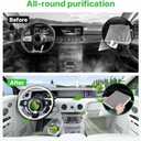Engine+Cabin Air Filters Fit for 2019-2026 Silverado 1500Sierra 1500, 2021-2026 TahoeSuburbanYukon, 2021-2026 Escalade Engine Air Filter Replacement Accessories CF11966 CA12405