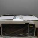 Farberware 0.9 Cu. Ft. Countertop Microwave Oven  900W Power, Auto Cook Settings, Defrost, and Safety Lock  White