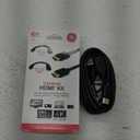 GE HDMI Cable Kit, 6ft. HDMI Cable with Mini HDMI Adapter and Micro HDMI Adapter, High Speed with Ethernet, Gold Connectors - Bl