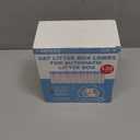 120 Count Cat Litter Box Liners for Self-Cleaning Cat Litter Box, Replacement Kitty Litter Liners, 8 Rolls Drawstring Waste Bags for Small Automatic Litter Boxs, 19.7 x 17.7 Inches8 Packs/120 Counts