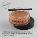 Dermablend Cover Crème Full Coverage Foundation Makeup, Hydrating Cream Concealer for Dark Circles and Blemishes, Maximum Coverage with Mineral Sunscreen SPF 30, 1 OZ