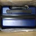 KYME Carry On Luggage With Wheels,Small Suitcase with TSA Lock,20" Navy, Carry-On 20-Inch（non-expandable）