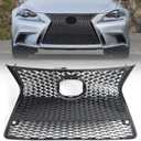 Grille w/Black Trim Compatible with Lexus IS200t IS250 IS300 IS350 (Only for F Sport) 2014 2015 2016 Front Grill