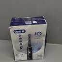 Oral-B iO Series 6 Rechargeable Electric Toothbrush with Visible Pressure Sensor to Protect Gums, 2 Minute Timer, 5 Cleaning Settings, 1 Replacement Toothbrush Head, and Travel Case, Black