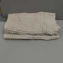 Jacquotha Waffle Hand Towels 2-Piece (Mist White)  Cotton, Quick Dry, Lint Free, 13 x 29