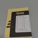 Mothca 2 Pack Matte Glass Screen Protector for iPhone 16 Pro [6.3 inch] + 2 Pack Camera Lens Protector, AntiGlare & AntiFingerprint (Not Privacy Film) Tempered Glass, Bubble Free, Smooth as Silk