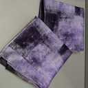 chiinvent Purple Velvet Abstract Pillow Covers Set of 2 Modern Accent Violet Gray Throw Pillow Cover Soft Elegant Decorative Couch Cushion Cover for Bed Living Room Outdoor Sofa Pillowcases 18x18 Inch