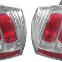 Left and Right Tail Light Replacement for Nissan Sentra 2010-2012 Brake Lamp Driver and Passenger Side NI2800187 NI2801187