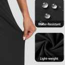 Women's Wide Leg Golf Dress Pants 27"/29"/31" Flowy Travel Work Slacks Trousers UPF 50+ Business Casual Outfits Palazzo Pants M