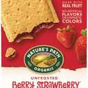 Nature's Path Organic Unfrosted Berry Strawberry Toaster Pastries, 11 Ounce (Pack of 3), Non-GMO, Made From Real Berries 2026 APR 30
