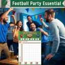 2 x Football Pool Poster, Football Party Decorations, 27.95X19.02 Inch, in Pool Football Poster for Football Games & Tailgate Party| Football Party Supplies for Birthday Decorations