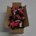 Miracliy 5Pcs 41FT Pink Flower Garland Artificial Rose Arch Vines Fake Spring Floral Garland for Flower Wall Backdrop Wedding Mothers Day Garden Tea Party Decoration