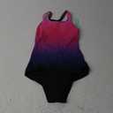 Beautikini Period Swimwear Women's One Piece Leak Proof Menstrual Bathing Suit Racerback Training Swimsuit for Teens Girls (Pink, XXS)