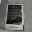 SANWA Bluetooth Numeric Keypad, Rechargeable Wireless Ten Key Number Pad, 22-Key Portable & Slim Financial Accounting Numpad for Laptop Computer, Compatible with MacBook, Windows, Android, iOS, Black