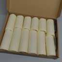 Enido Flameless Candles Led Candles Pack of 12 Battery Candles (D2.15'' x H4''5''6'') Waterproof Outdoor Indoor Candles with 10-Key Remotes and Cycling 24 Hours Timer (Plastic)