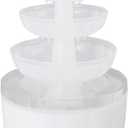 500ml Fountain Humidifier Prevent Dry Burning 5h Multifunctional Air Humidifier for Bedroom Living Room, Quiet Essential Oil Diffuser Essential Oil Diffuser