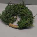 Dingion Large Cedar Christmas Wreath for Front Door with Burlap, Greenery Artificial 18 Inches Xmas Wreath for Holiday Farmhouse Rustic Indoor Outdoor Window Fireplace Wall Hanging Home Decoration