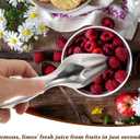 Cabilock Manual Stainless Steel Citrus Reamer Juicer Handheld Lemon Orange Fruit Press Squeezer Kitchen Tool for Fresh Juice Extraction