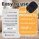 2pcs Pet Hair Remover Gloves for Cats & Dogs,Electrostatic Pet Hair Removal Gloves, Reusable Cat & Dog Hair Remover for Couch, Furniture, Carpet, Curtain, Upgraded Animal Fur Removal Tool (2)