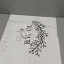 Yousoontic Welcome to Our Wedding Sign Linen Rustic Wedding Welcome 60 x 24 Inches Banner with Satin Ribbon and Retaining Clip for Ceremony, Arch, Reception Backdrop